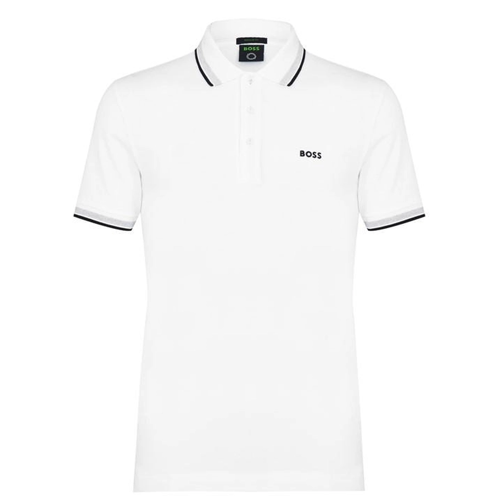 Hugo Boss Paddy Polo Shirt - White